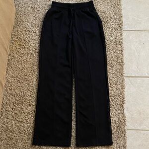 Black Wide-Leg Pants